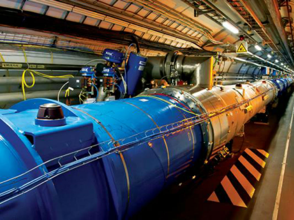 El LHC es el acelerador de partículas más poderoso del mundo. 