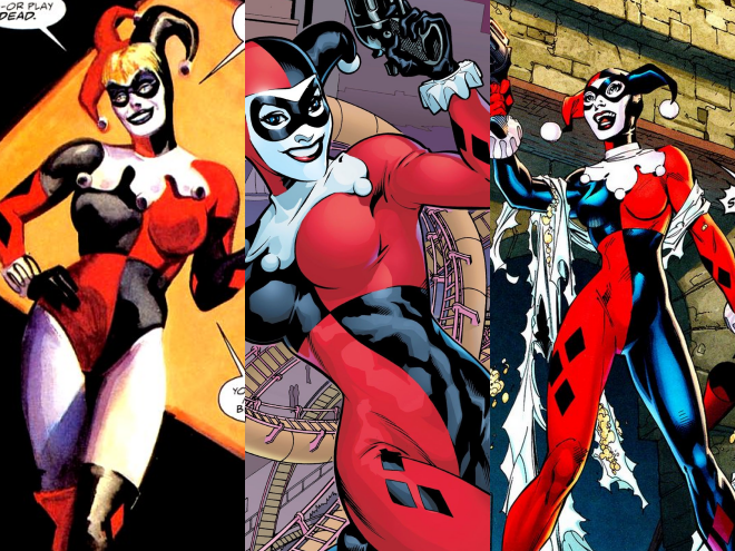 De izquierda a derecha: 'Batman: Thrilkiller', 'Harley Quinn #1', 'Batman: Hush'.