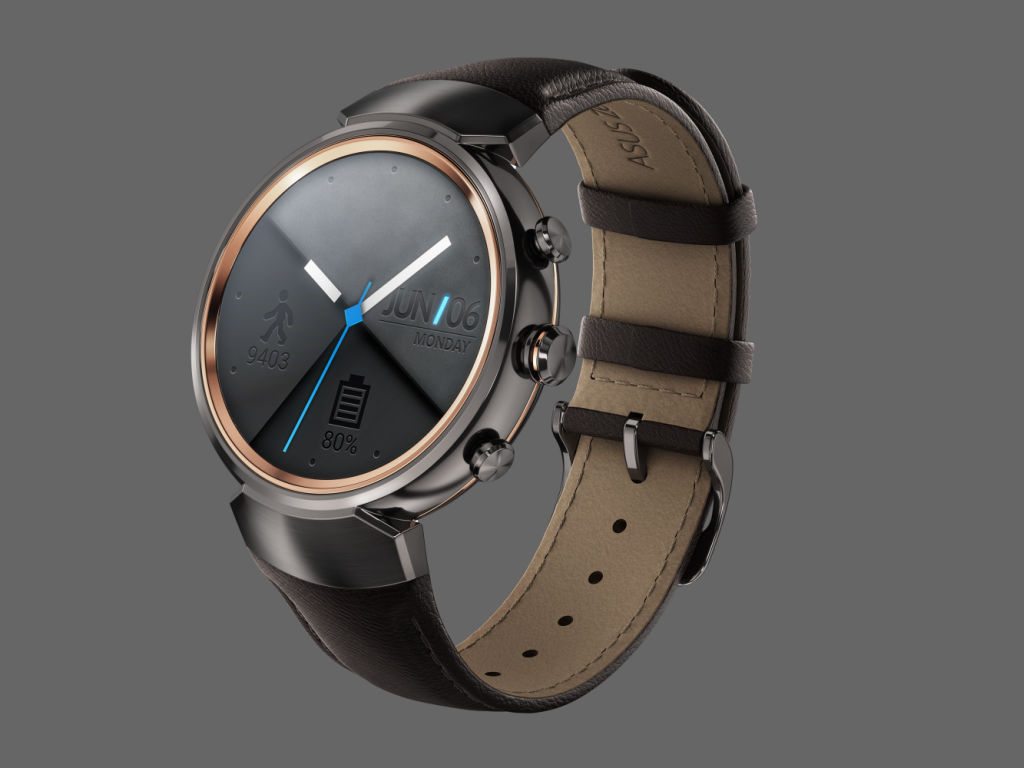 Asus presentó un nuevo reloj redondo, el ZenWatch 3.