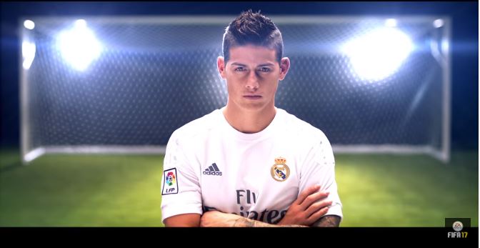 James Rodríguez es una de las estrellas del Real Madrid.