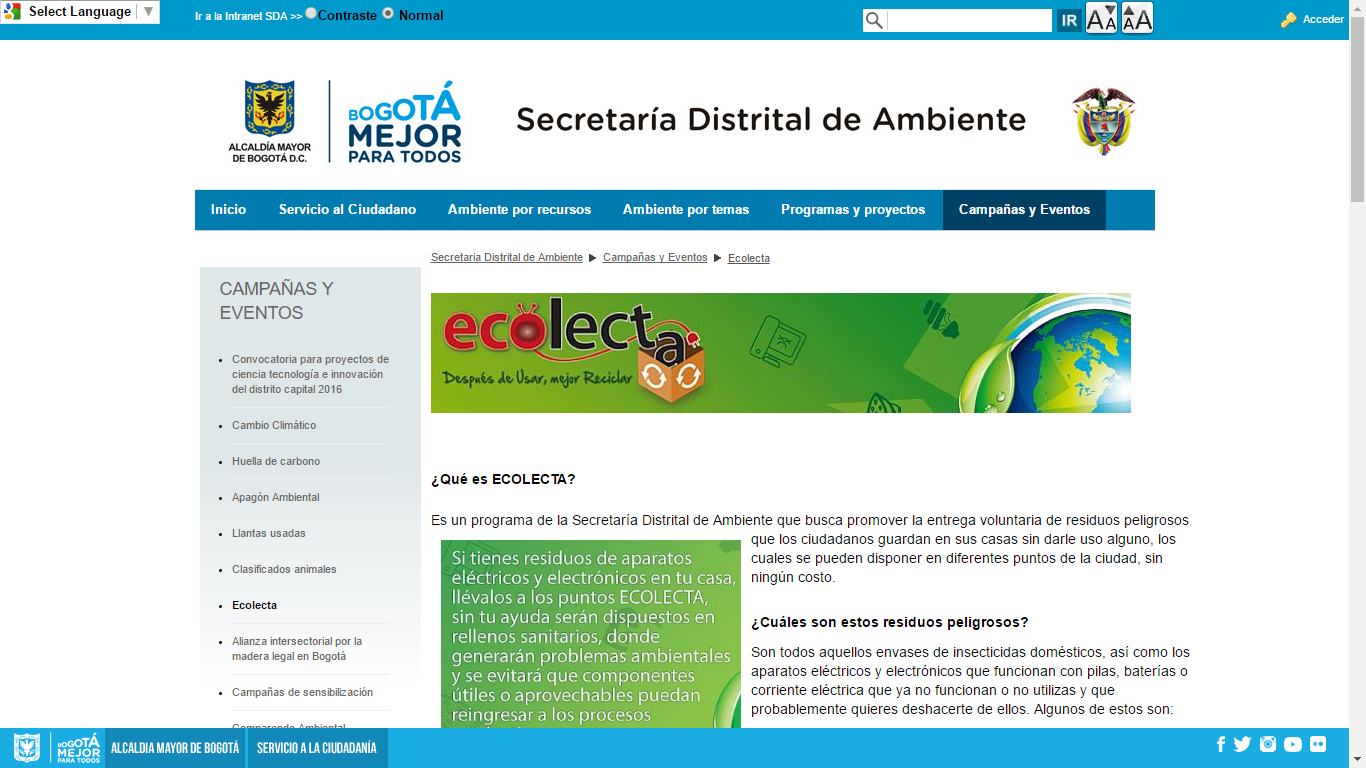 Ecolecta