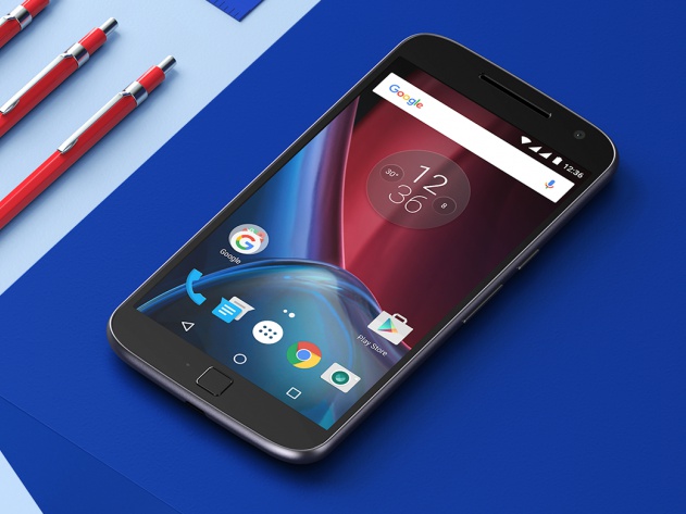 El Moto G4 Plus tiene una pantalla de 5,5 pulgadas Full HD y lector de huellas. 