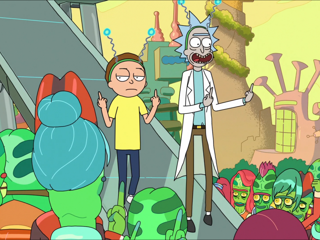 'Rick and Morty' aterrizan en Netflix.