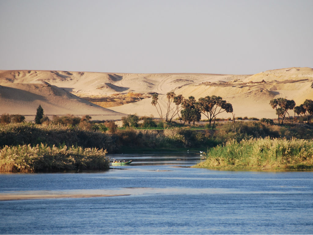 El descubrimiento está cerca al Río Nilo en Egipto. 