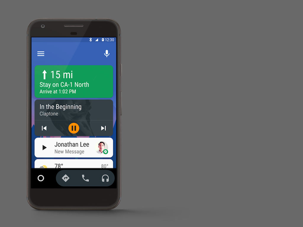 Android Auto ahora compatible con cualquier automóvil. 