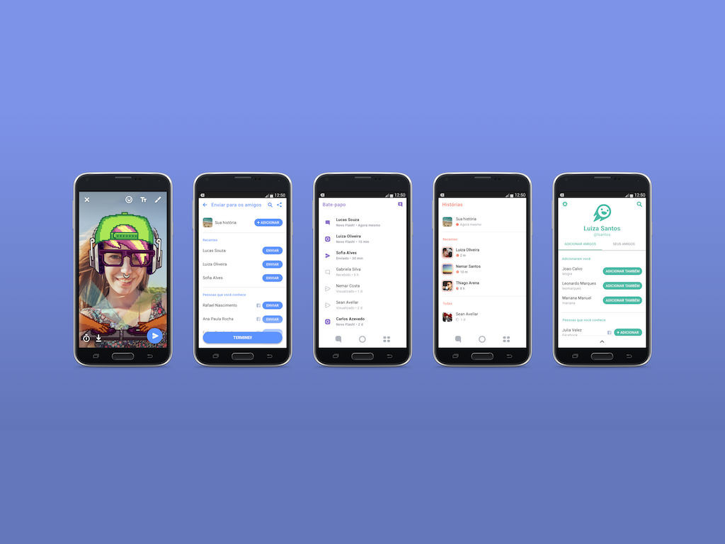 Flash es la nueva app de Facebook para contrarrestar a Snapchat. 