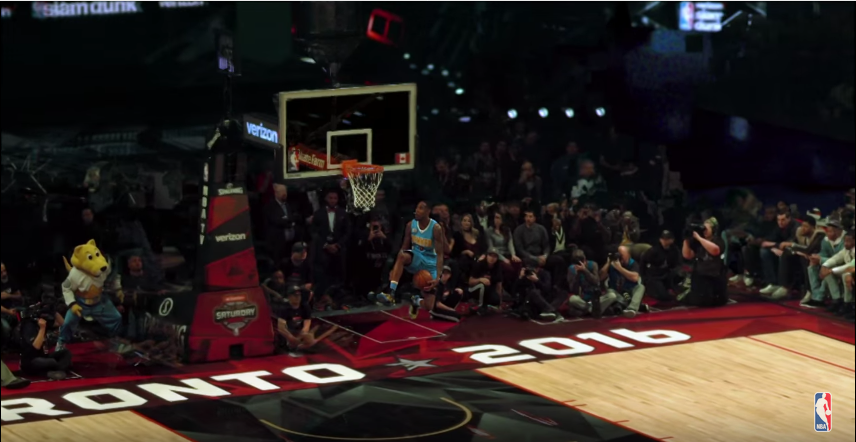 NBA 360 video