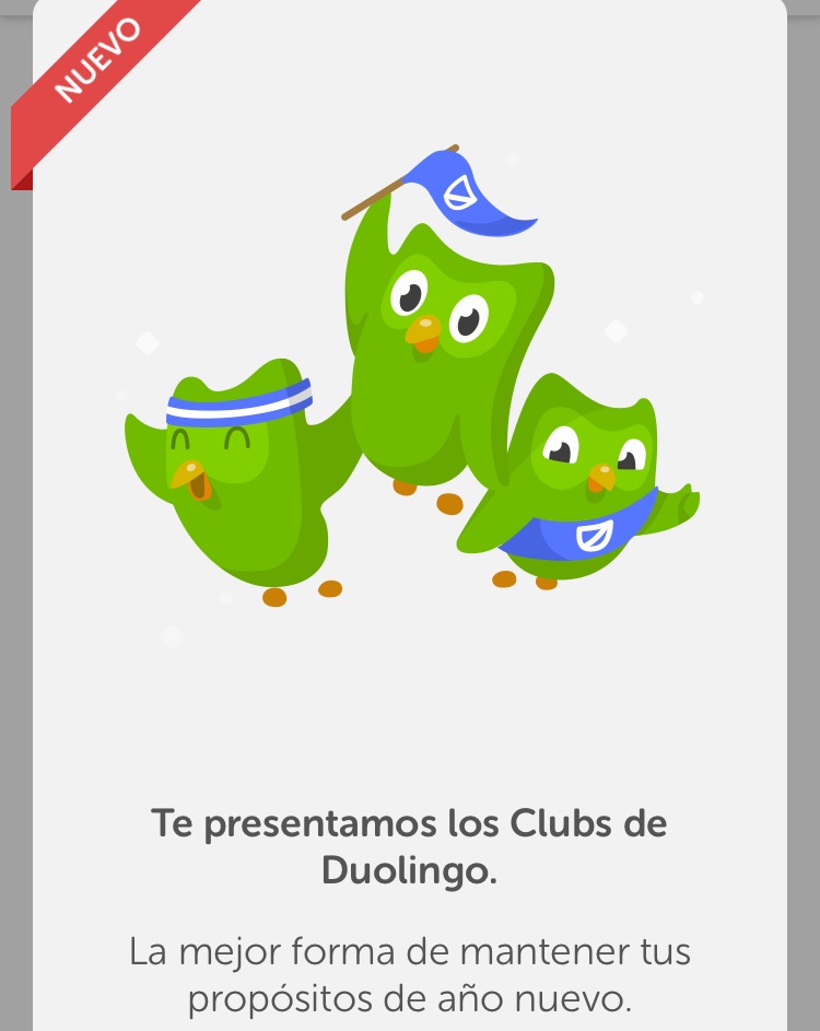 Con los Clubs Duolingo podrás motivar a tus amigos para aprender nuevos idiomas juntos. 