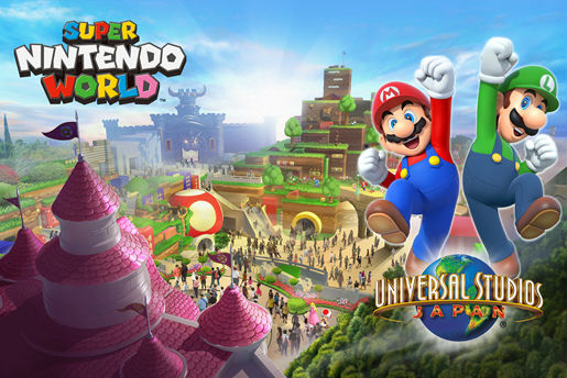 El parque de Nintendo abrirá en Osaka, Japón. 
