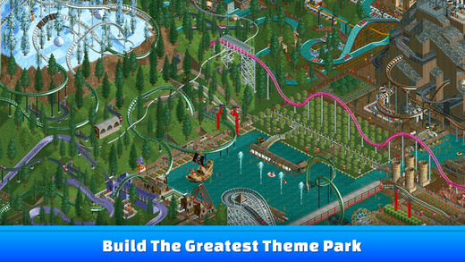 RollerCoaster Tycoon te permite crear el parque de diversiones de tus sueños.