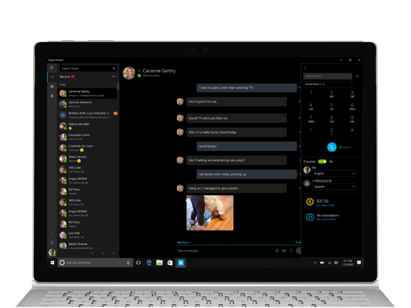 Skype Translator ahora sirve para llamadas a no usuarios de Skype. 
