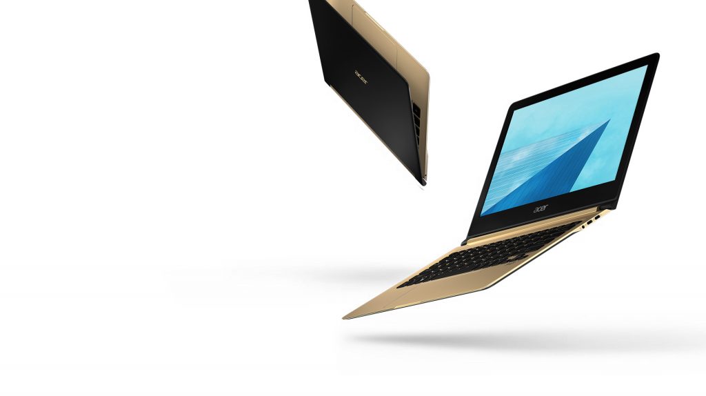 Ultrabook swif7 de acer moderno