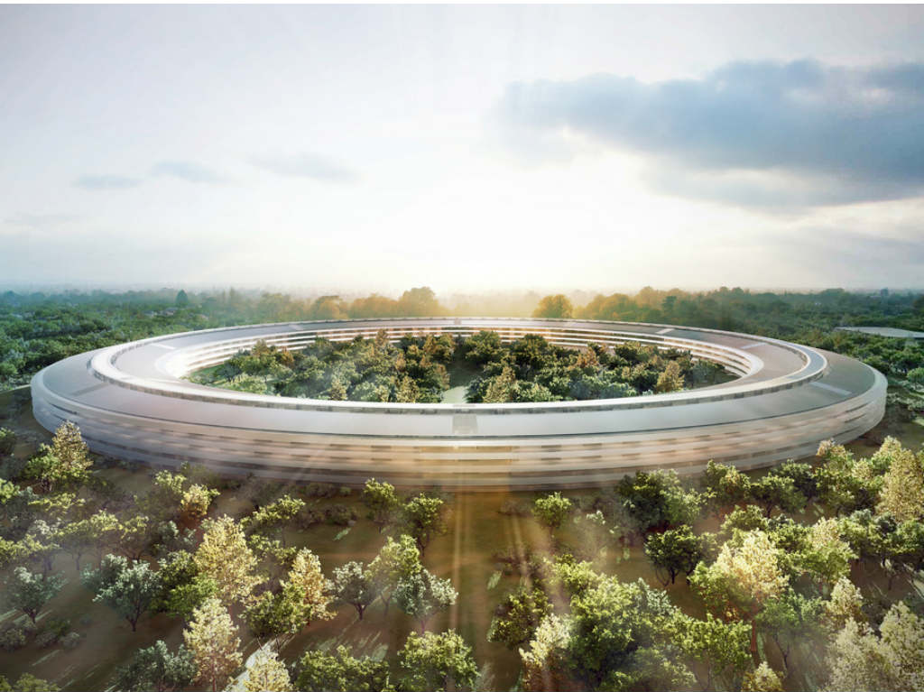 La construción del Apple Campus 2 será finalizada en 2017. 