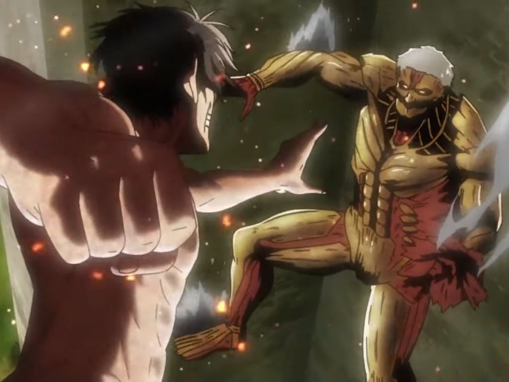 El tráiler de la nueva temporada de 'Attack on Titan' muestra dos nuevos titanes.