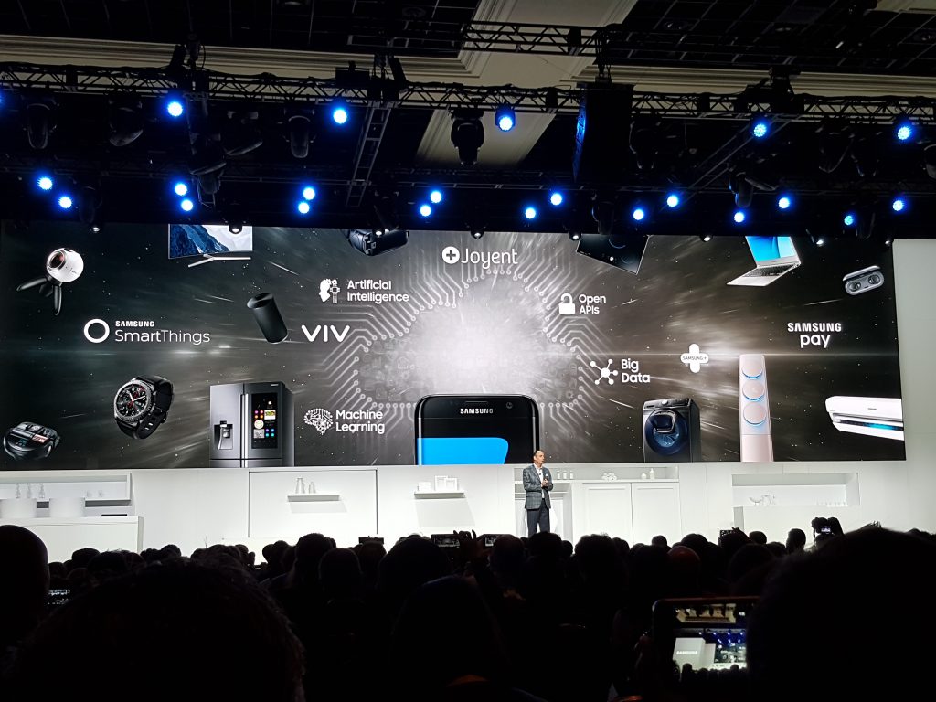 Los dispositivos conectados, la estrategia de Samsung. 