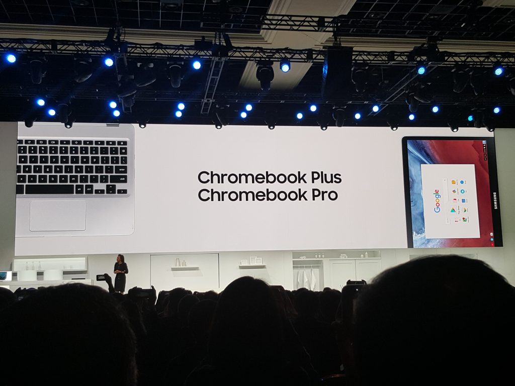 Esta vez Samsung anunció dos nuevos Chromebook. 
