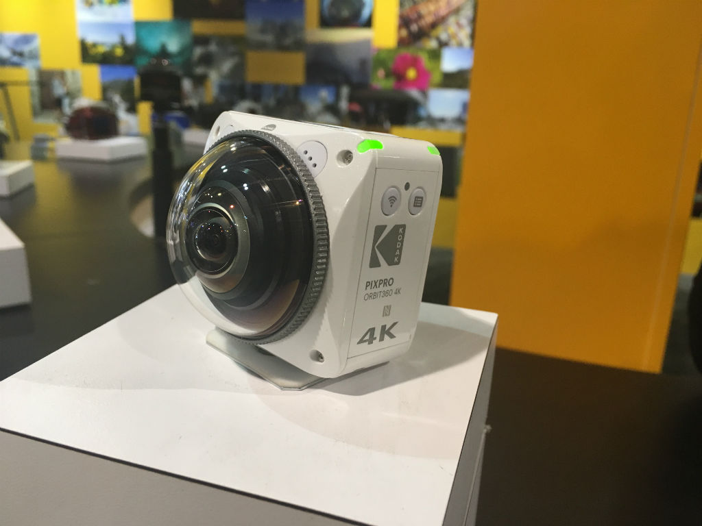 Kodak presenta su cámara de vídeo 4K en 360 grados