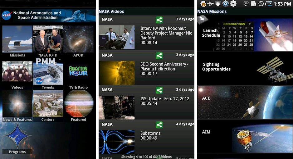 NASA app