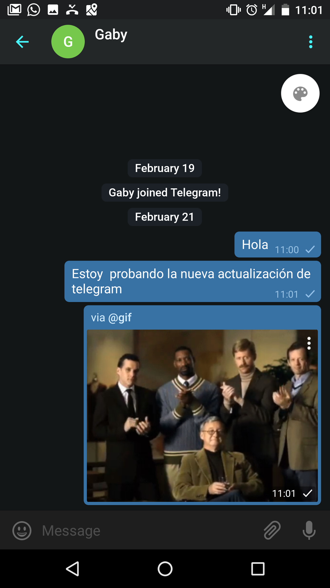 Podrás ver los temas de tus amigos. 