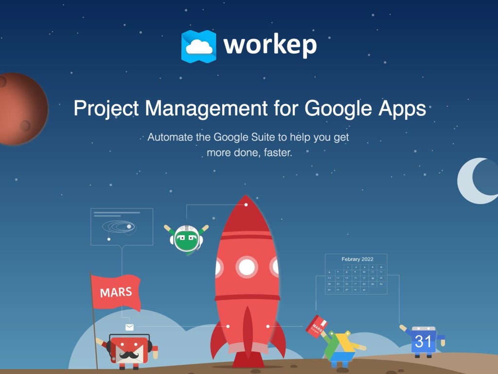 Workep es un gestos de proyectos para Google Apps desarrollado en Colombia. Por ahora se encuentra gratuito.