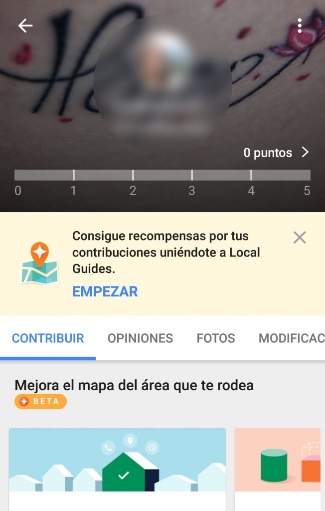 Crea un perfil de Local Guides en Google Maps. 