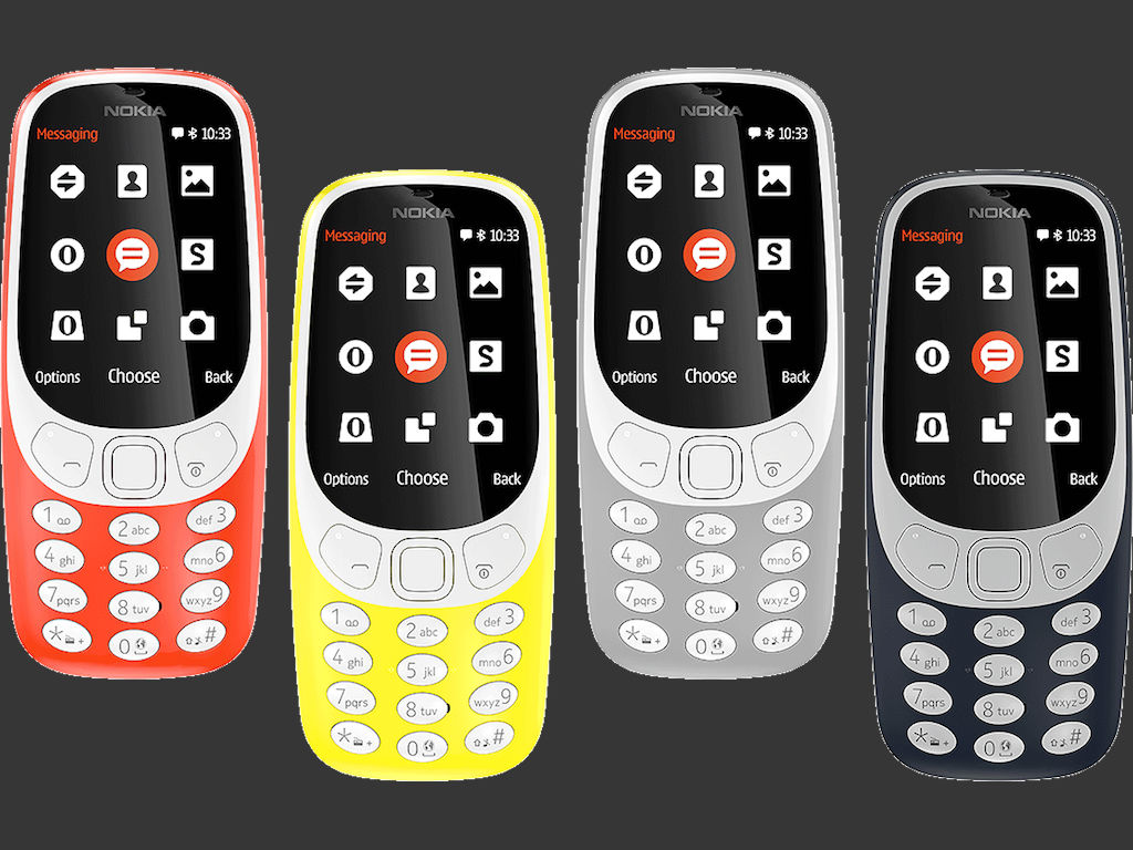 Por el momento, el Nokia 3310 se encuentra disponible con bandas europeas. 