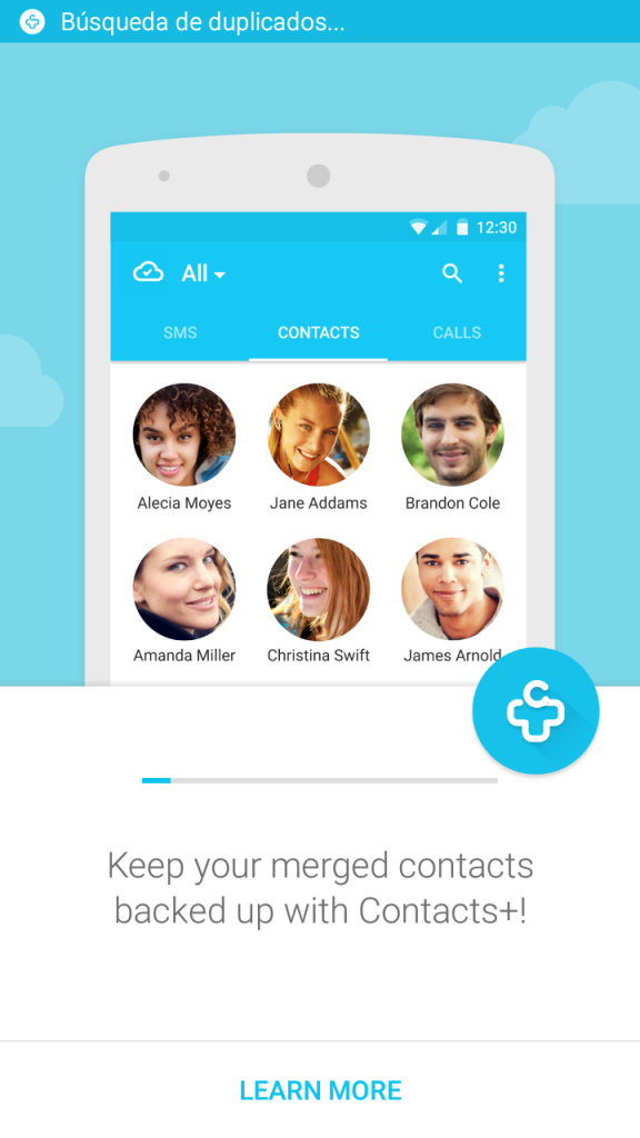 Esta app elimina los contactos duplicados en tres pasos. 