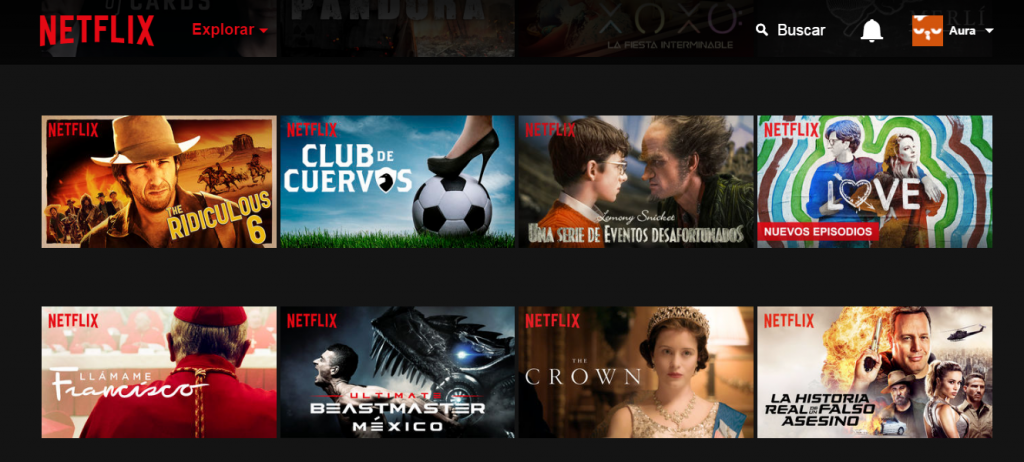 Cada mes Netflix amplia su catálogo. 