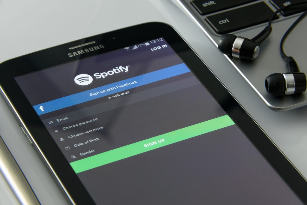 Spotify es el líder del streaming de música. 