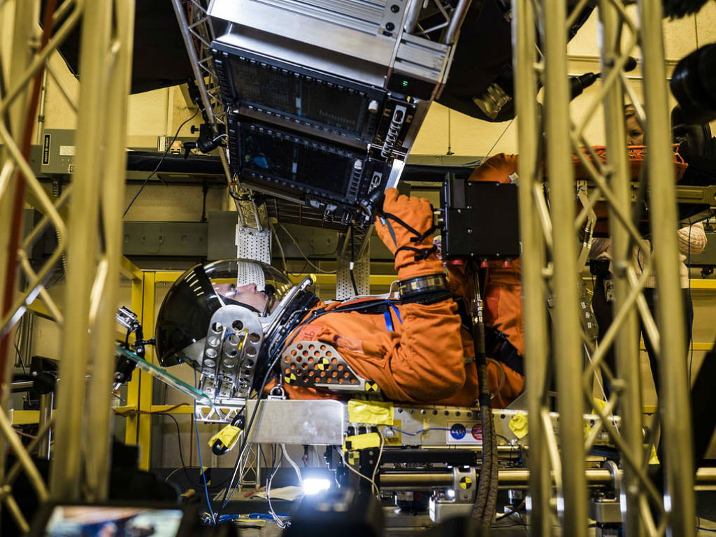 La realidad virtual le da otro nivel al entrenamiento de los astronautas.