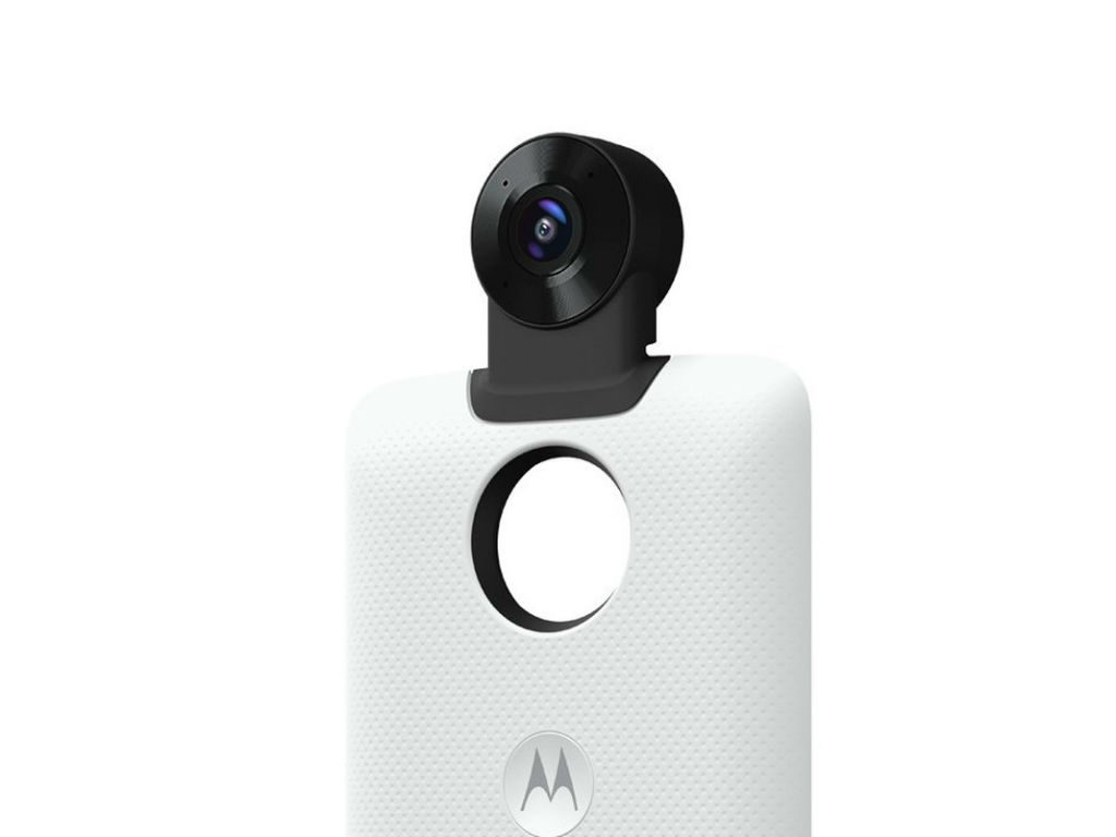 Nuevo Moto Mod: Motorola presentó una cámara de 360 grados •