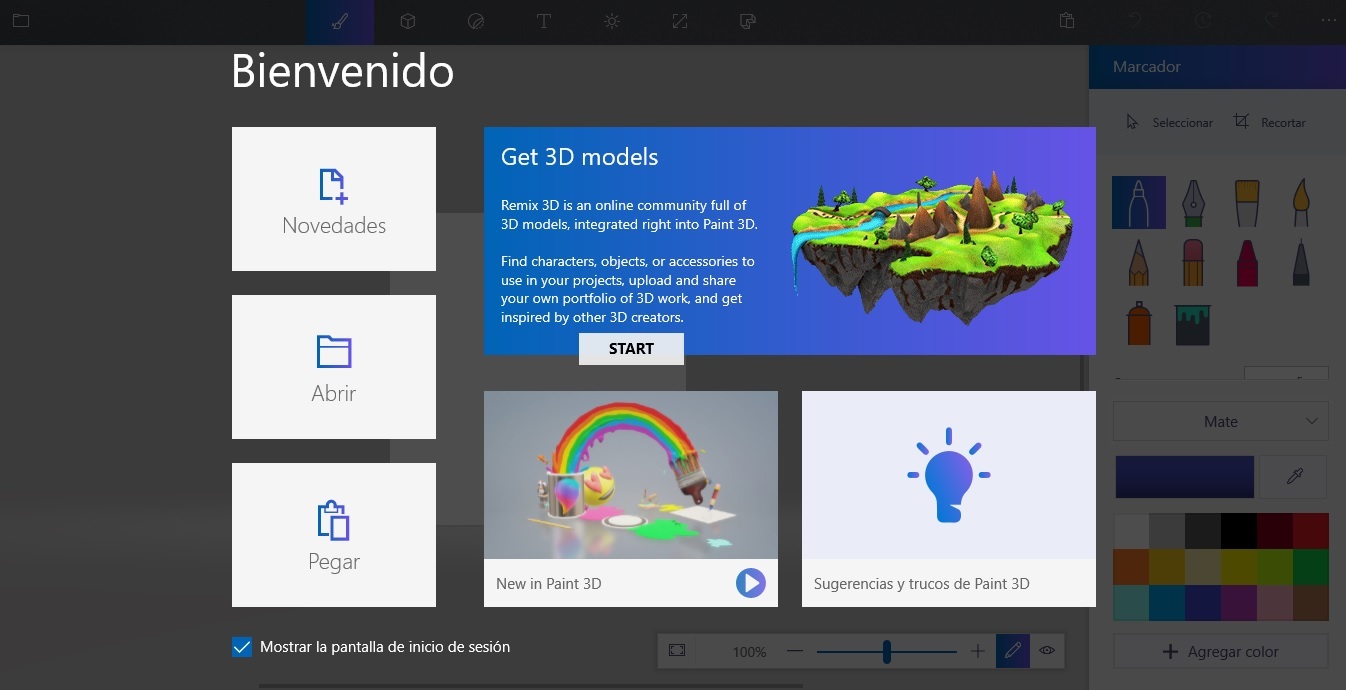 Paint 3D conoce las herramientas básicas que ofrece el programa • ENTER.CO
