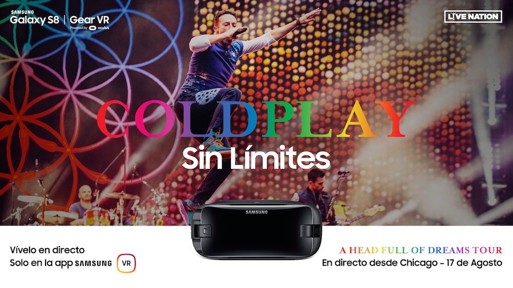 Samsung Gear VR Coldplay