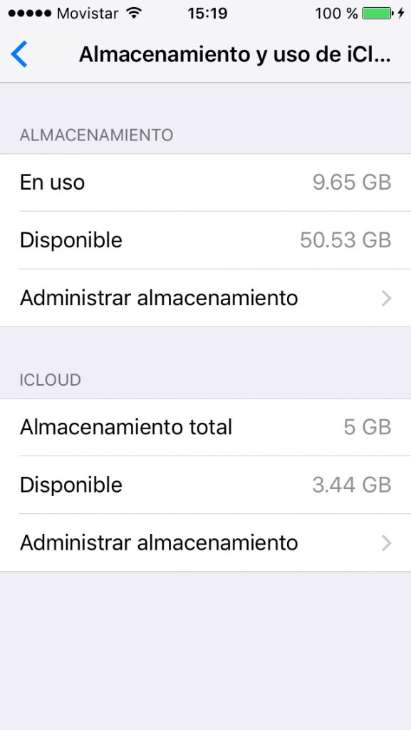 iCloud iOS 11