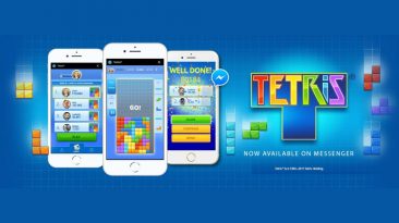 Tetris Instant Games messenger