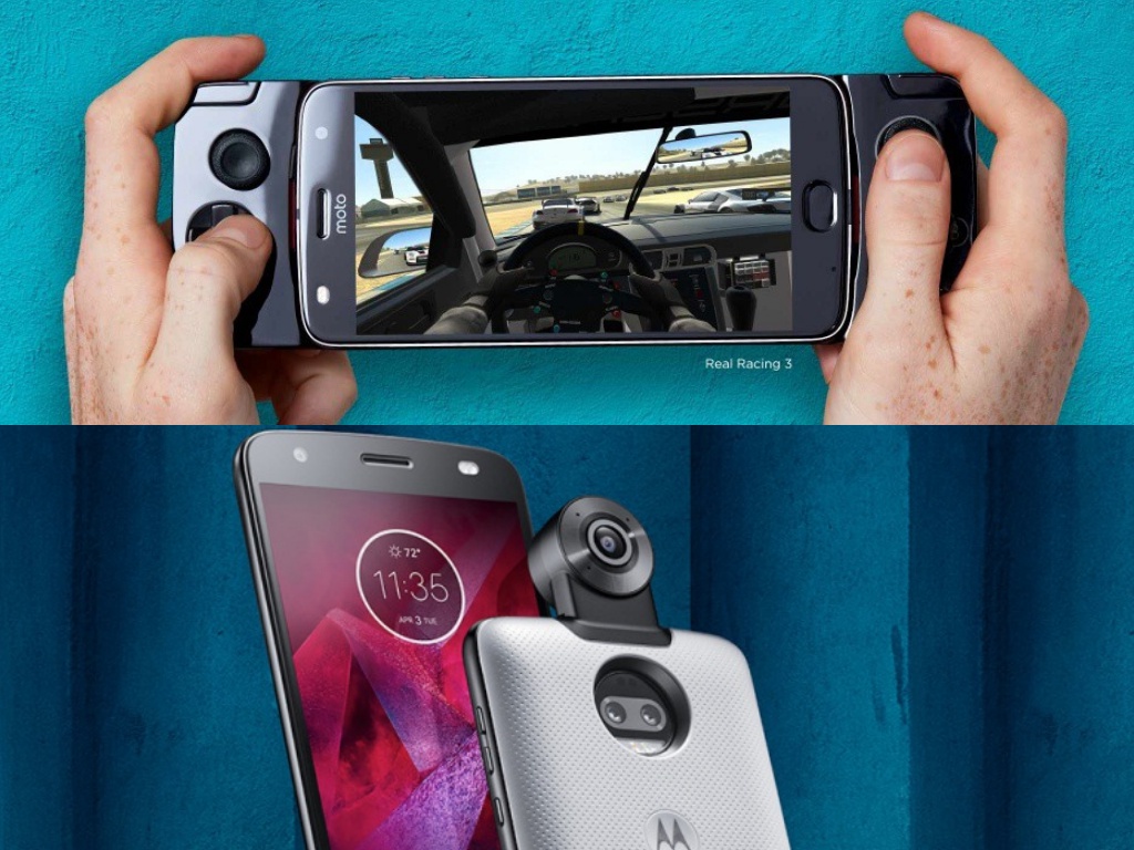 Características de 360 Cámara Moto Mod que graba en 4K - TechGames