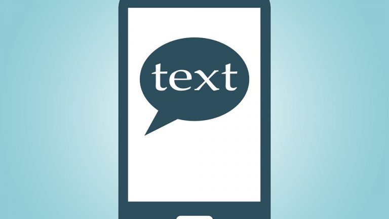 mensaje de texto