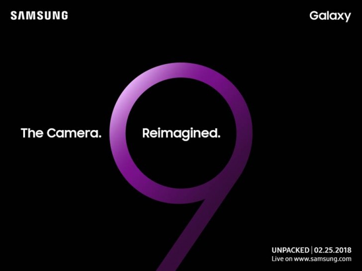Samsung Galayx S9 invitacion