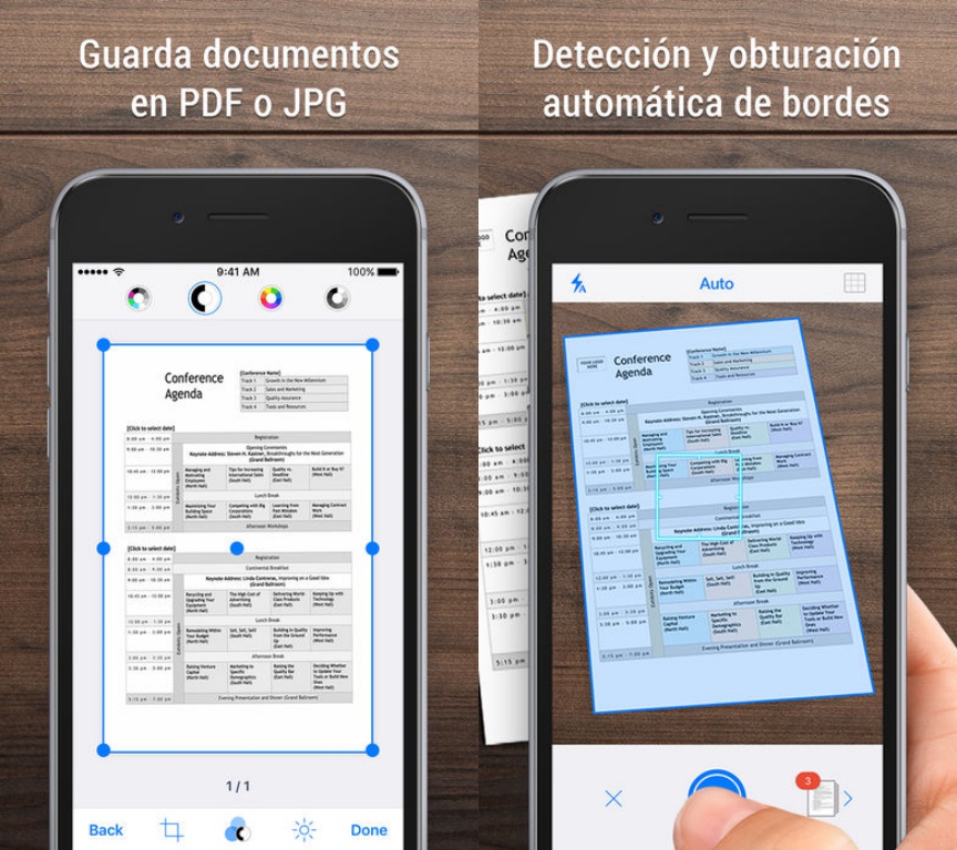 iScanner aplicaciones para iPhone