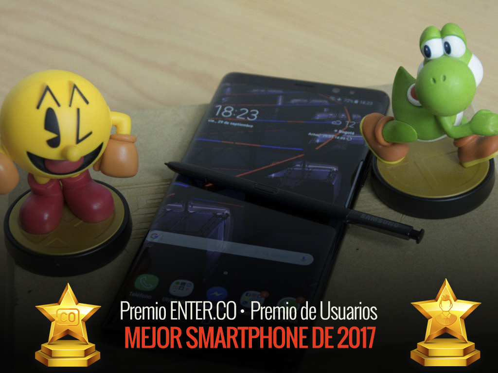 mejor smartphone Galaxy Note8