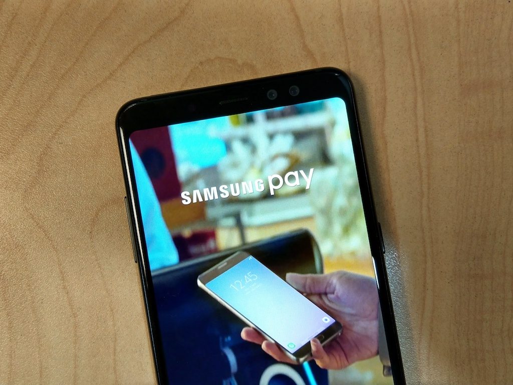Galaxy A8 Samsung Pay