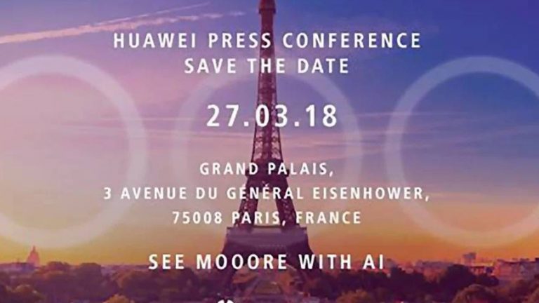 Huawei P20 invitacion