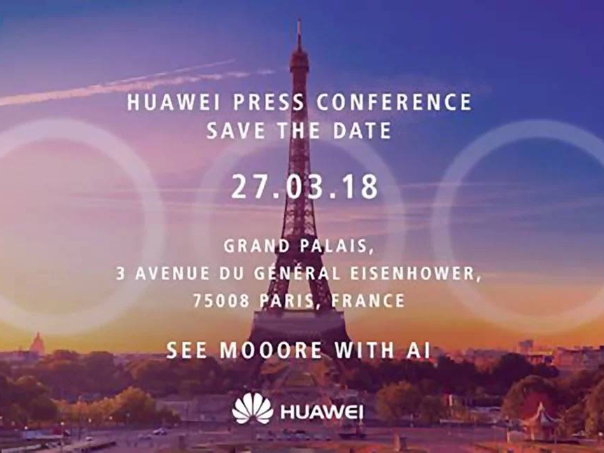 Huawei P20 invitacion