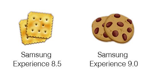 Samsung Experience 9.0 emoji