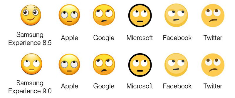 Samsung Experience 9.0 emoji