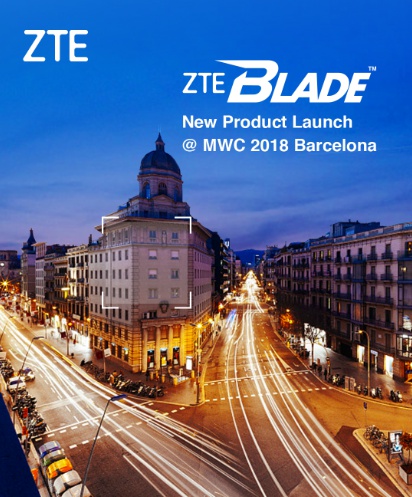 zte blade v9 lanzamiento mwc 2018