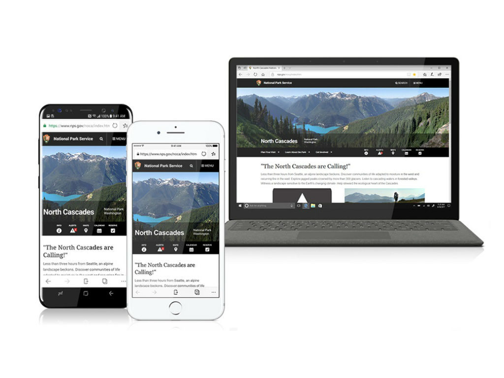 Microsoft Edge aplicaciones para Android