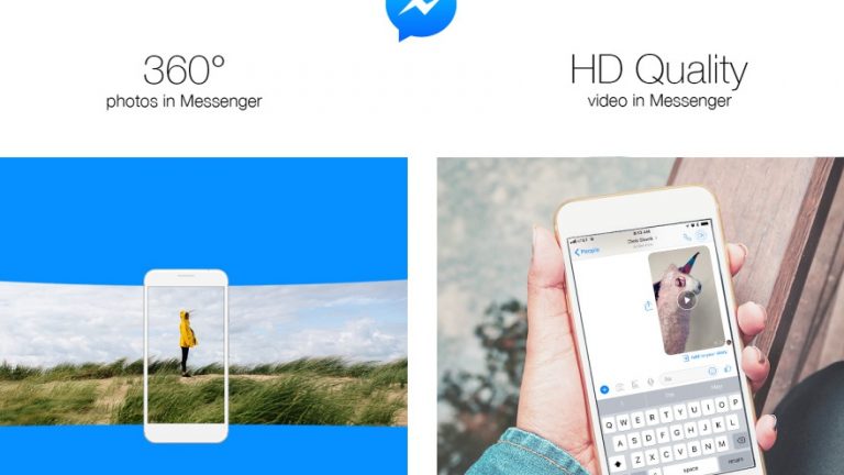 Facebook Messenger fotos 360