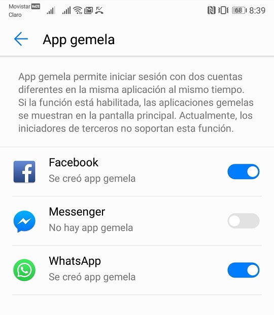 cuentas de whatsapp