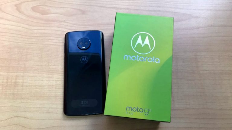 Moto G6 Plus unboxing